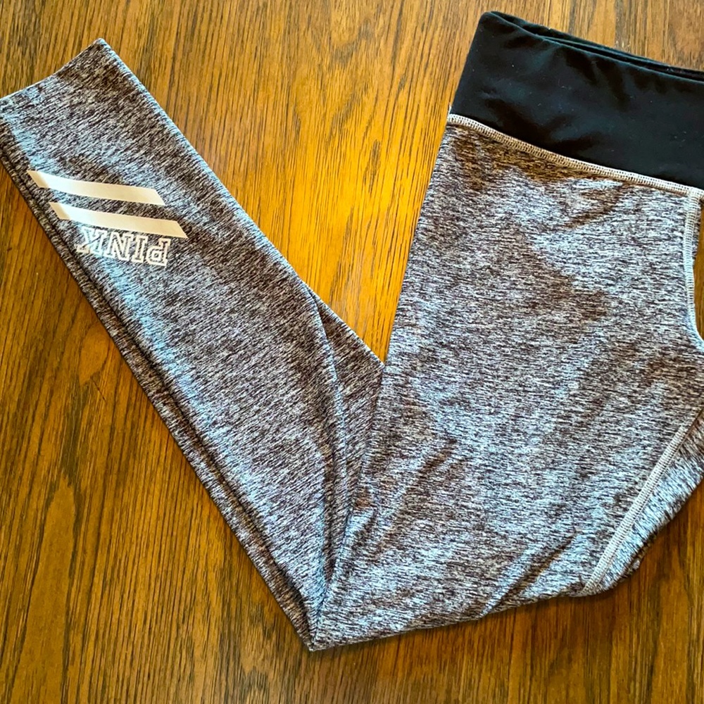 Pink Victoria’s Secret yoga pants
